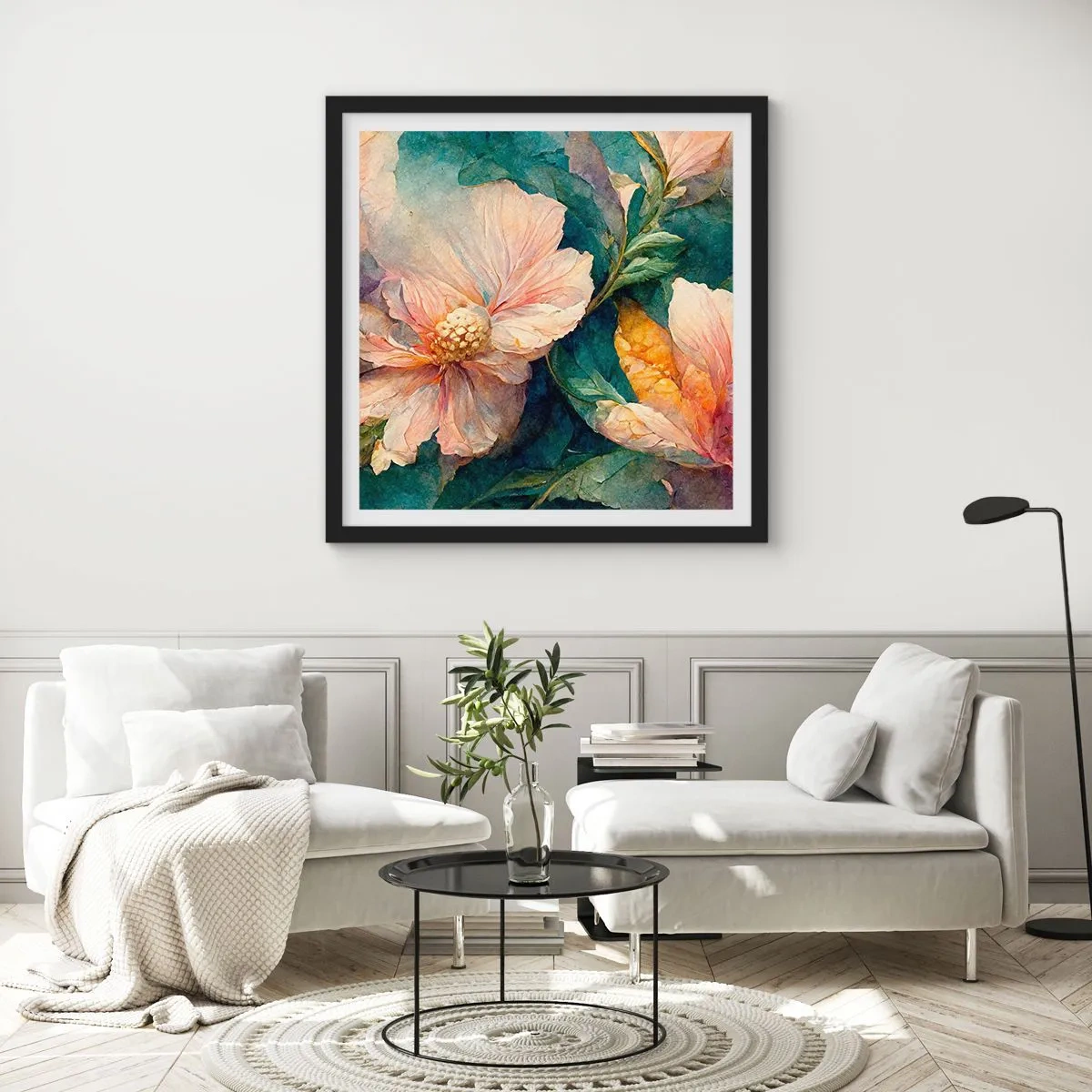 Poszter fehér keretben - A nagyon finomság - 60x60 cm