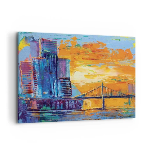 Vászonkép - Kultúra és természet - 120x80 cm