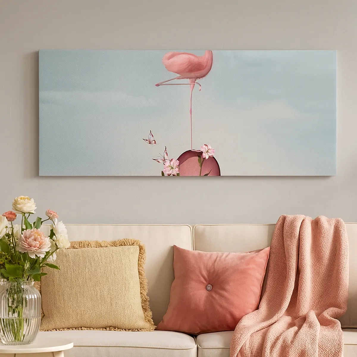 Vászonkép - Kosárlabda allegória - 30x30 cm