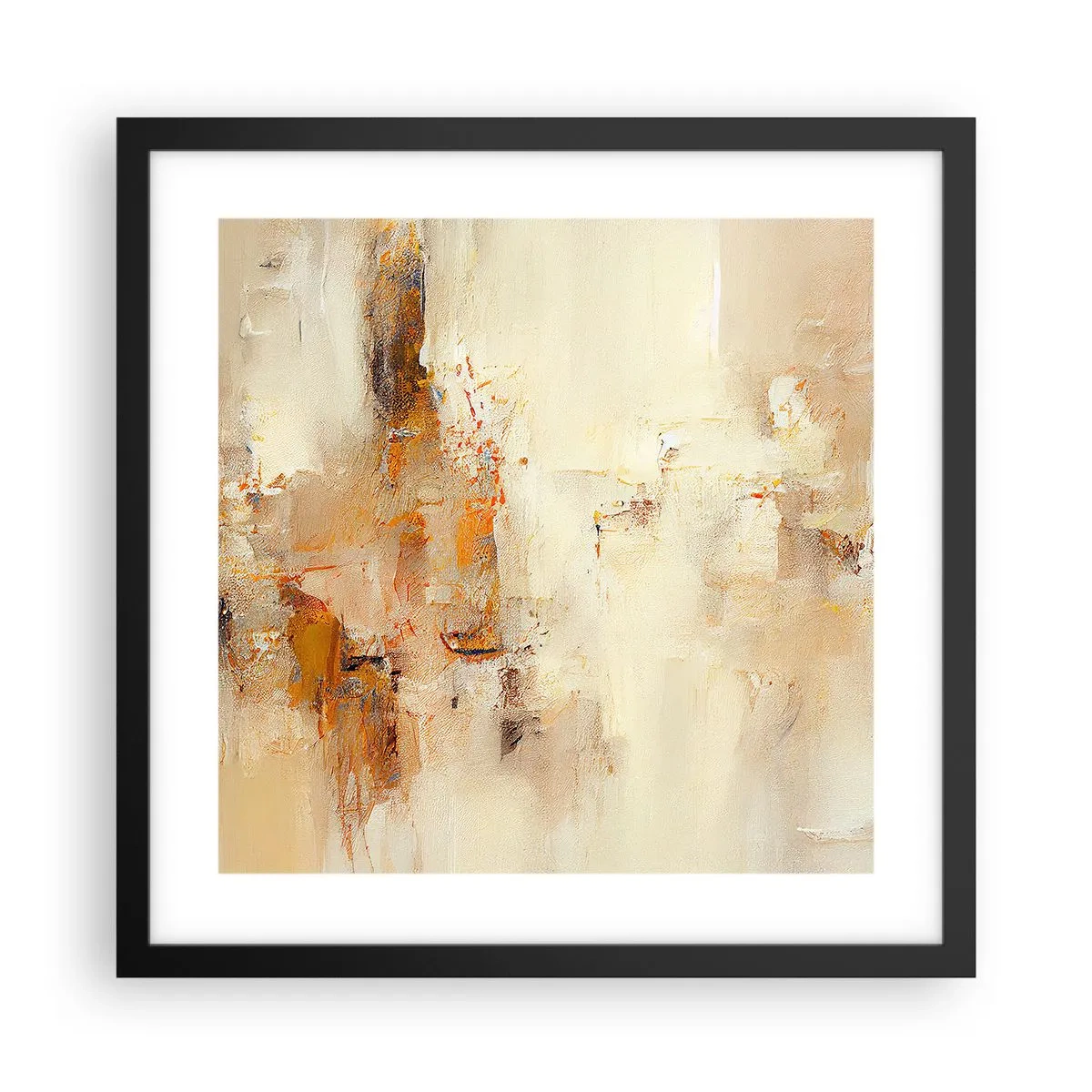 Poszter fehér keretben - A borostyán lelke - 40x40 cm