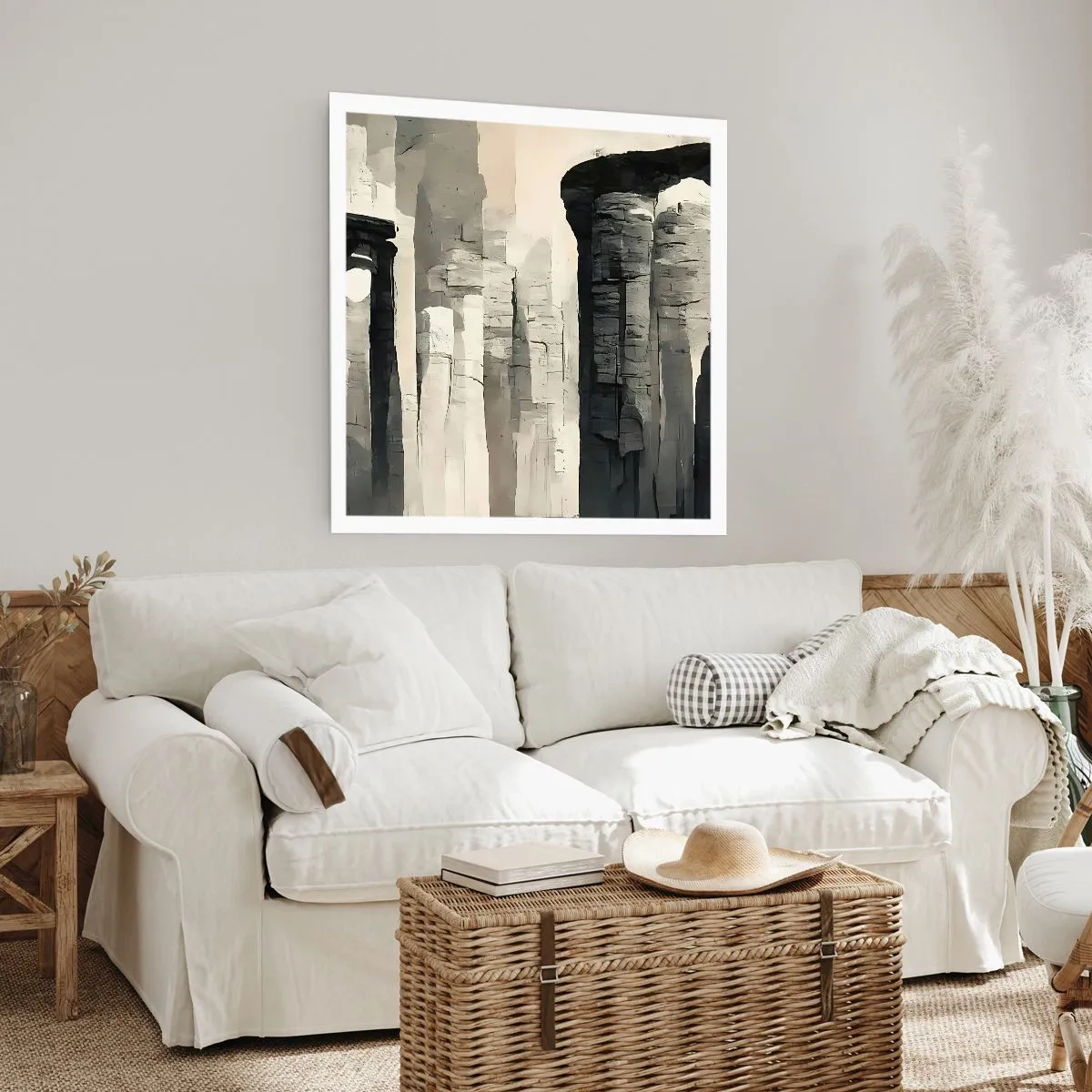 Poszter - A régiség fensége - 40x40 cm