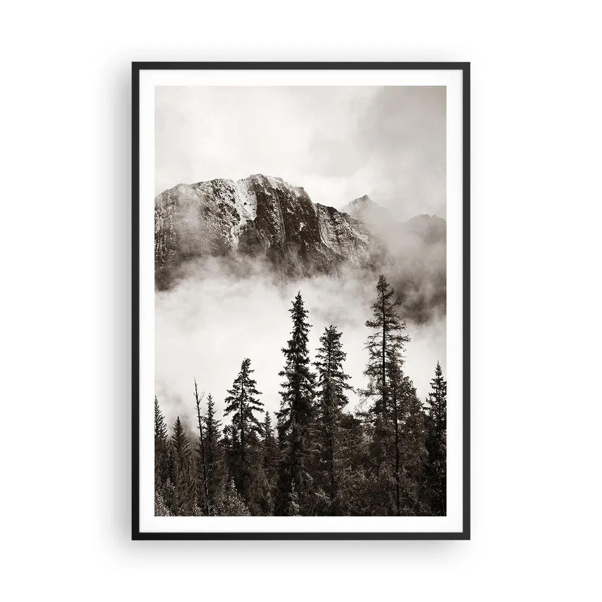 Poszter fehér keretben - Gránit uralkodó - 70x100 cm