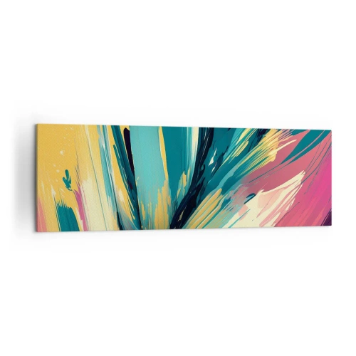 Vászonkép - Kompozíció - az öröm robbanása - 160x50 cm