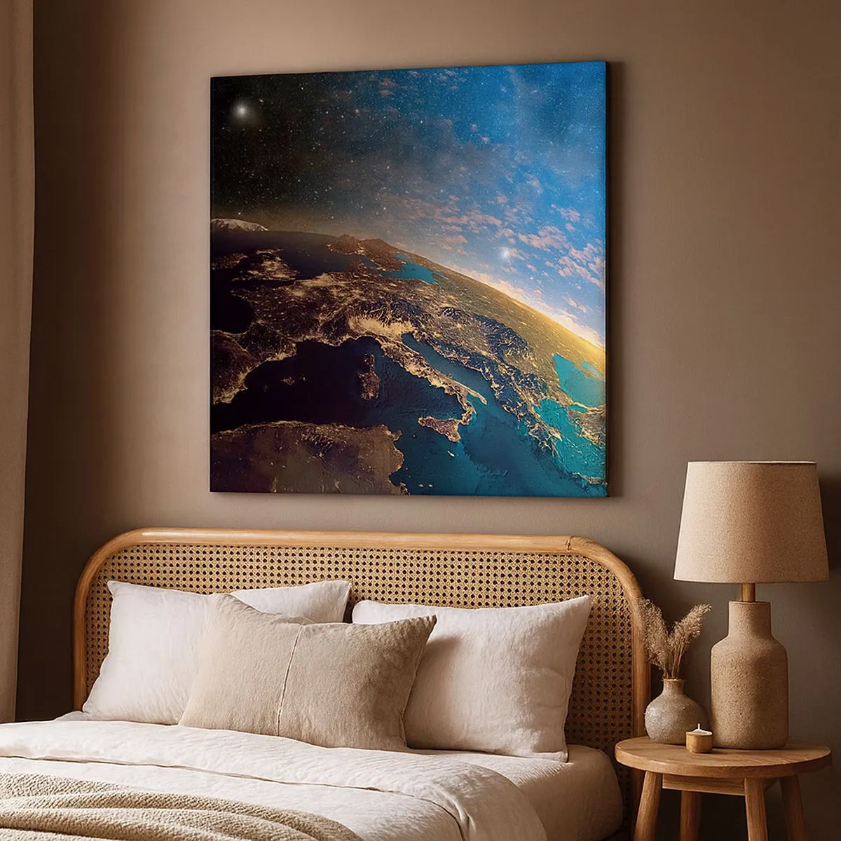 Vászonkép - Tekintsünk magunkra távolról - 30x30 cm