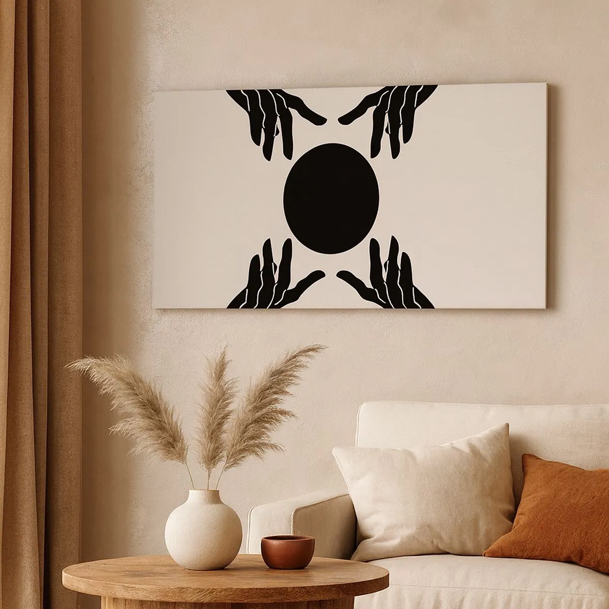 Vászonkép - Egy titkos jel - 100x40 cm