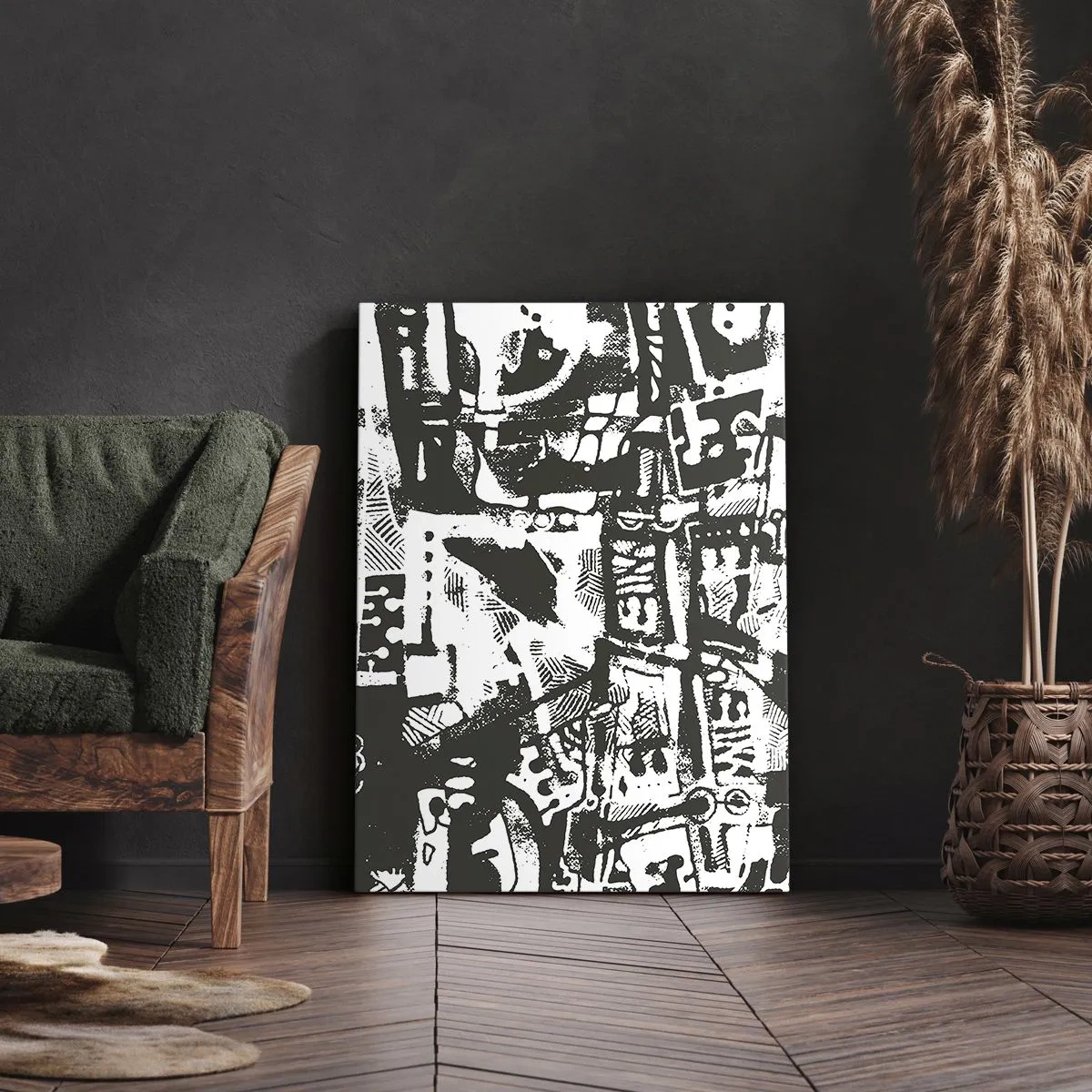 Vászonkép - Rend vagy káosz? - 50x70 cm