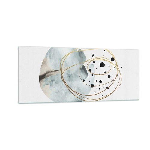 Üveg kép - Az ölelő térben - 100x40 cm