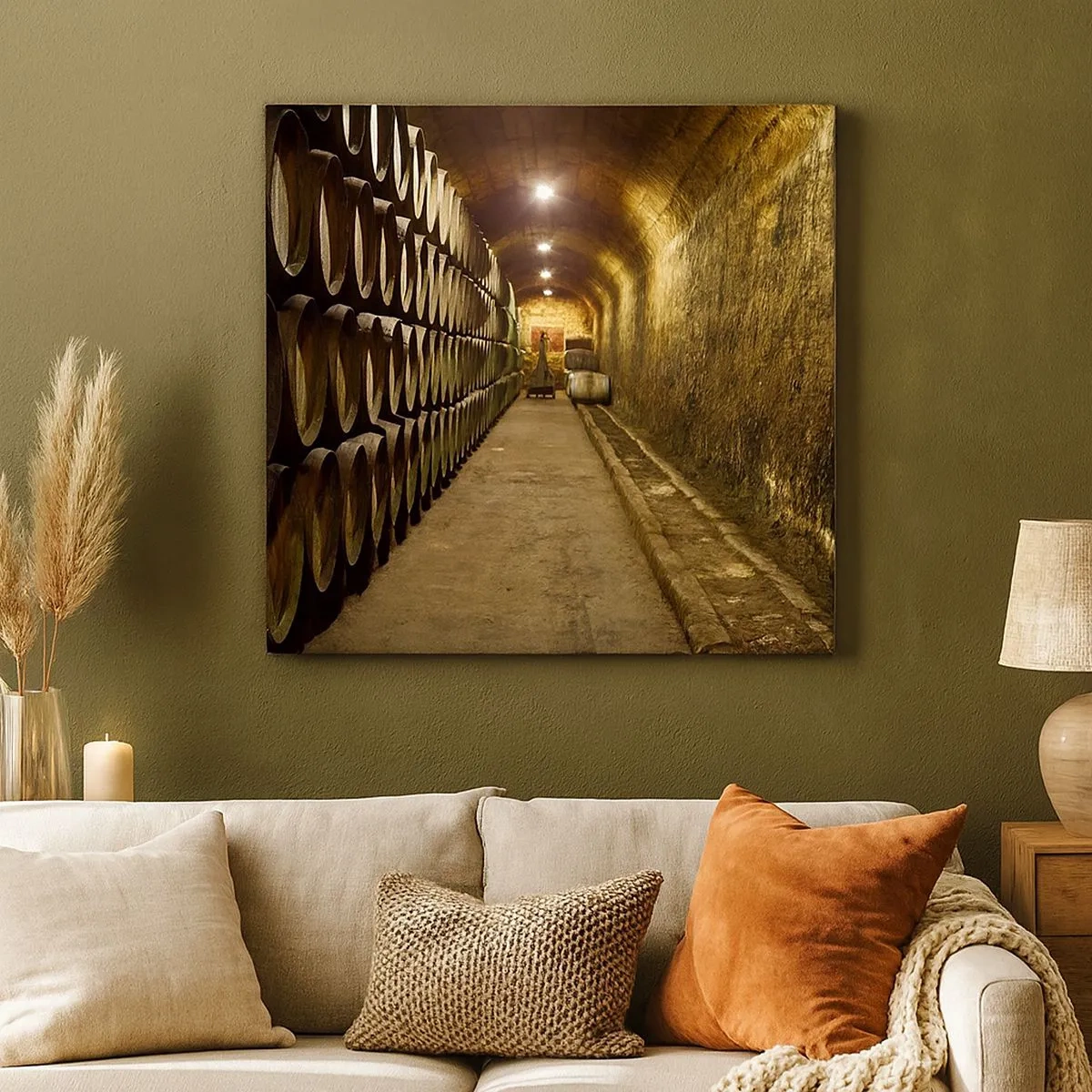 Vászonkép - Jó lefeküdni - 30x30 cm