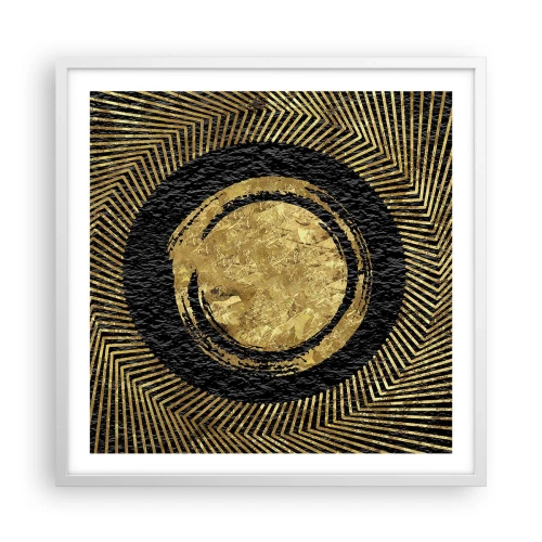 Poszter fekete keretben - Glamour kompozíció - 60x60 cm