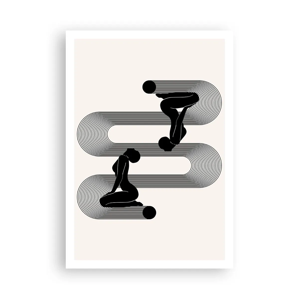 Poszter - Érzéki szimmetria - 70x100 cm