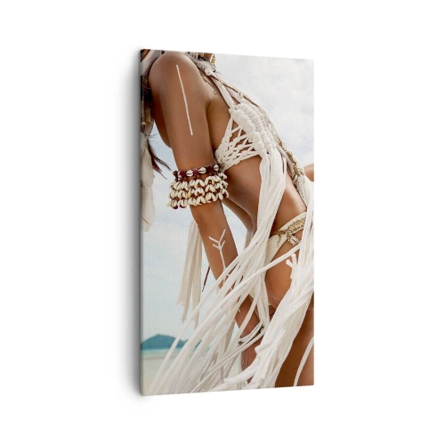 Vászonkép - A nap papnője - 45x80 cm