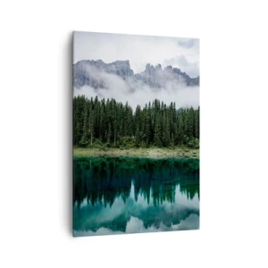 Vászonkép - Csitt, csit, ne zavard fel az állóvizet... - 70x100 cm