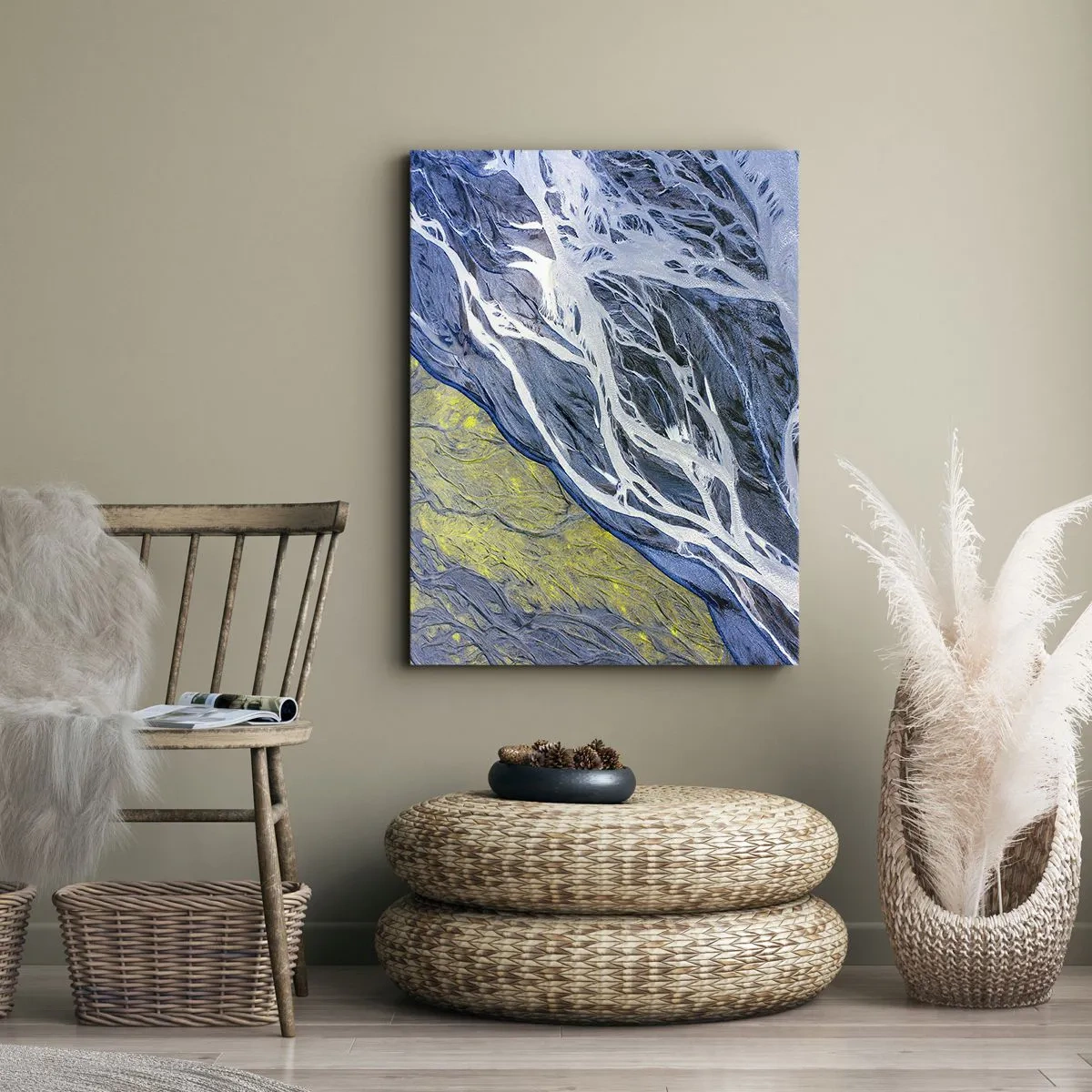 Vászonkép - A természet barlangrajzai - 50x70 cm