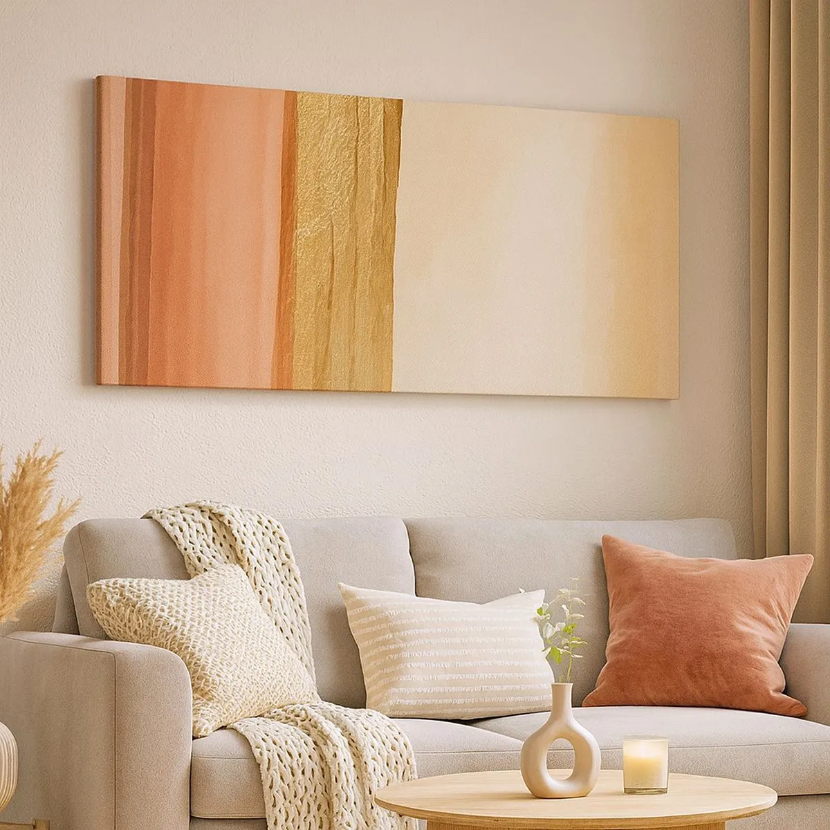 Vászonkép - Függőleges kompozíció - 100x40 cm