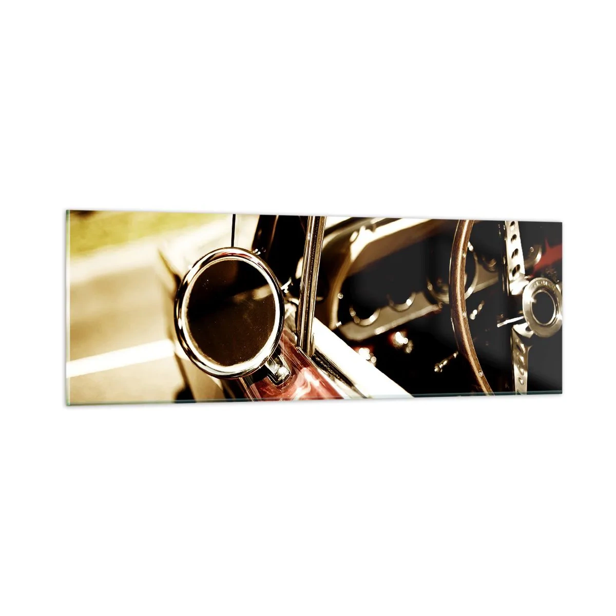 Üveg kép - Autó lélekkel - 90x30 cm