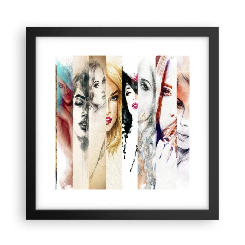 Poszter fehér keretben - És ez mindig TE  - 30x30 cm