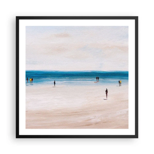 Poszter fehér keretben - Természetes igény - 60x60 cm