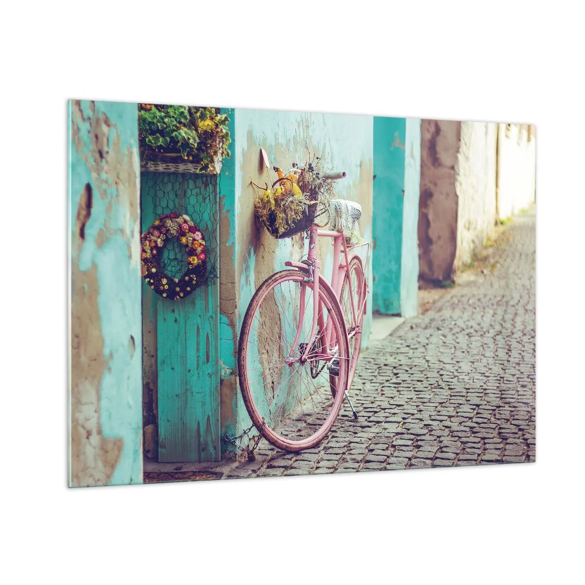 Üveg kép - Mindjárt visszajövök - 100x70 cm