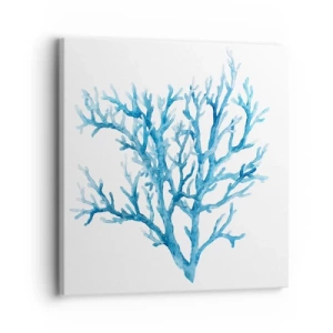 Vászonkép - Tengeri filigrán - 30x30 cm