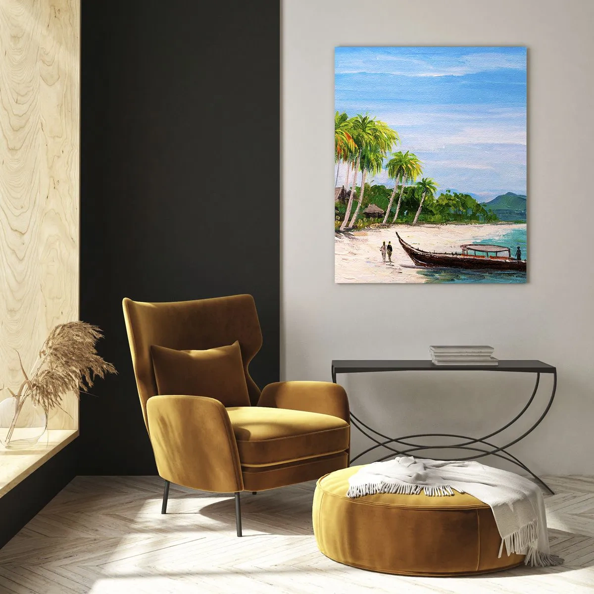 Üveg kép - Egy egzotikus álom - 50x70 cm
