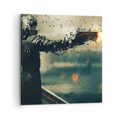 Vászonkép - Halálos fegyver – A saját Terminátor - 70x70 cm