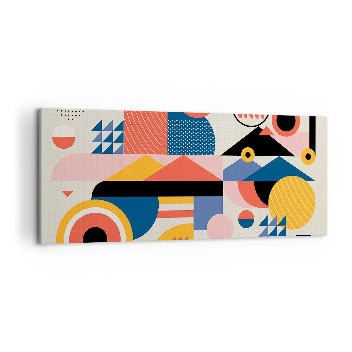 Vászonkép - Összetétel: játszadozzunk - 120x50 cm