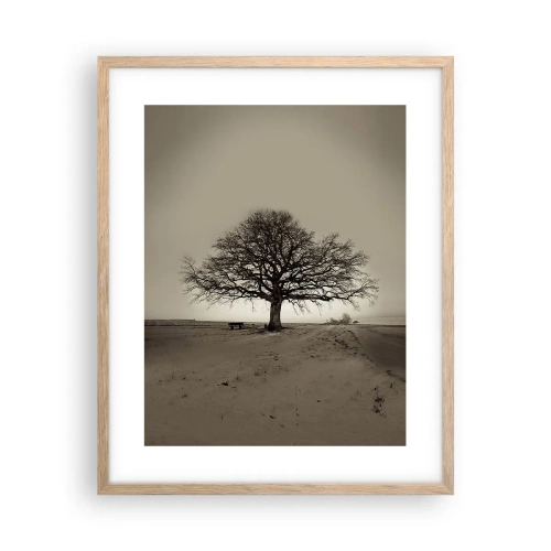 Poszter világos tölgy keretben - Innen az örökkévalóságig - 40x50 cm