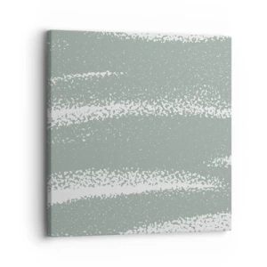 Vászonkép - Absztrakció téli hangulatban - 30x30 cm