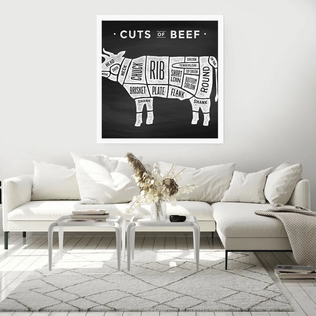 Poszter - Mészáros ábécéskönyve - 40x40 cm