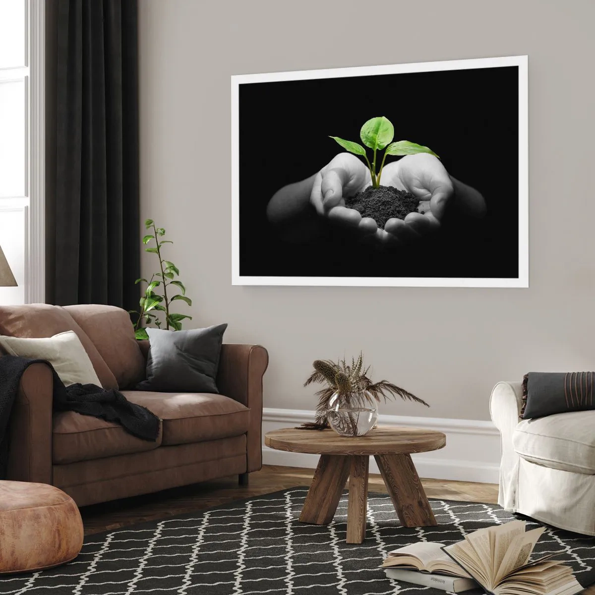 Poszter - Szeretem a természetet, védem azt - 100x70 cm