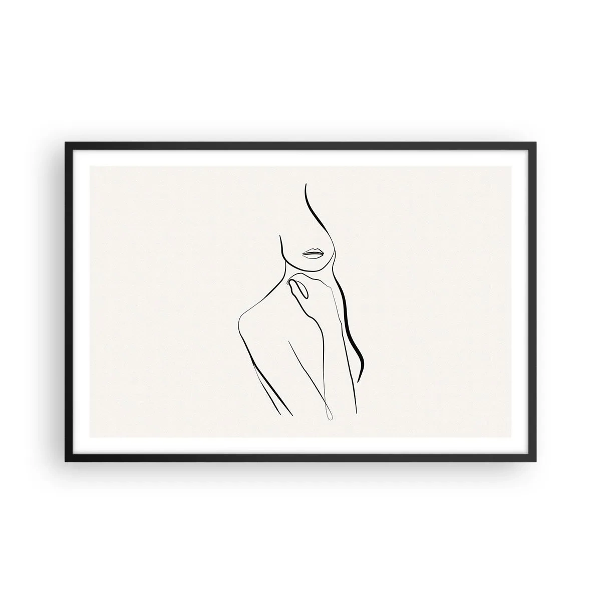 Poszter fehér keretben - A melankólia hulláma - 91x61 cm