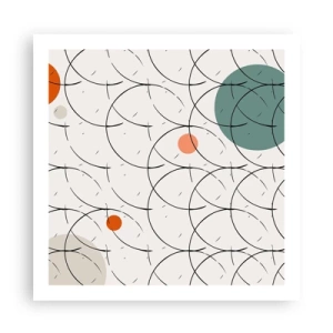 Poszter - A pop-art szellemében - 60x60 cm
