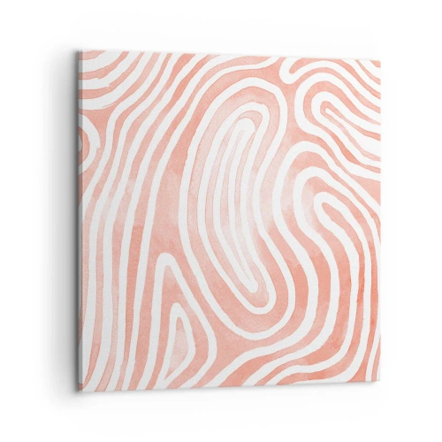 Vászonkép - Egy korall labirintusban - 60x60 cm