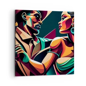 Vászonkép - A szív ritmusában - 60x60 cm