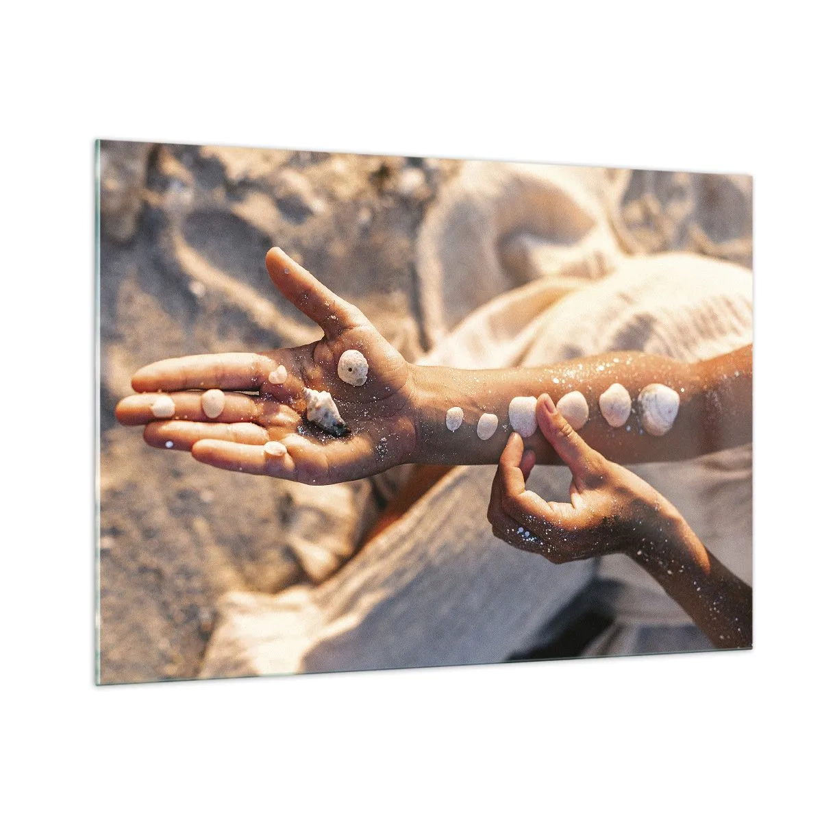 Üveg kép - Szépség egy karnyújtásnyira - 100x70 cm