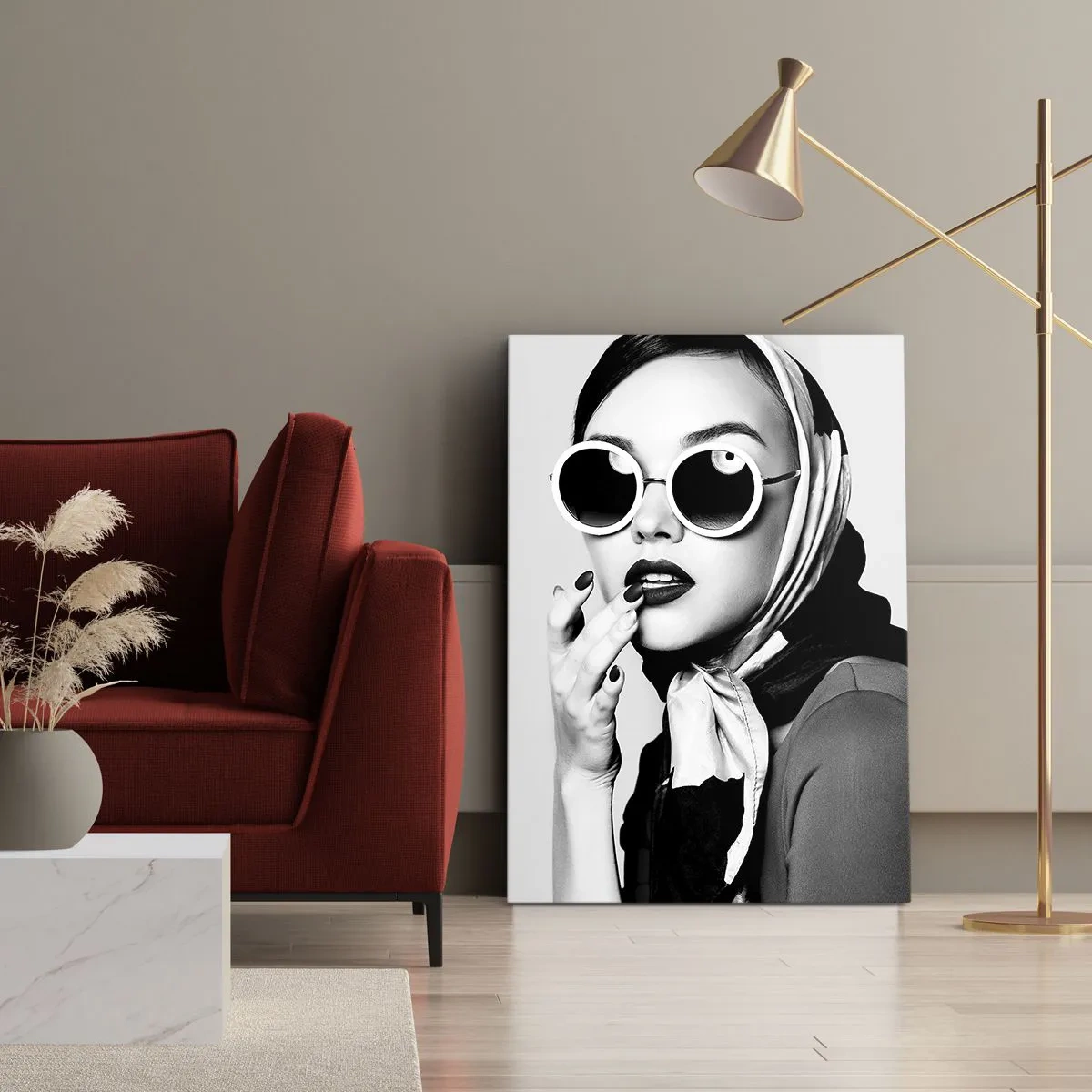 Vászonkép - Üdvözlet a 60-as évekből - 55x100 cm