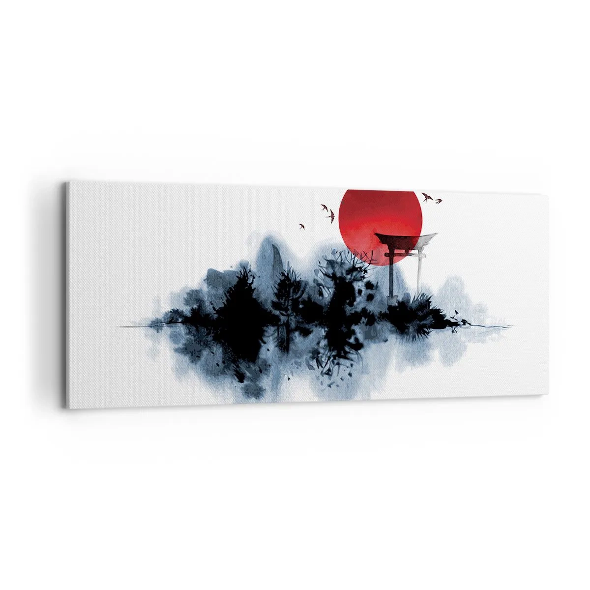 Vászonkép - Japán kilátás - 100x40 cm