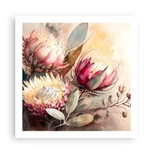 Poszter - Profilból és en face - 60x60 cm