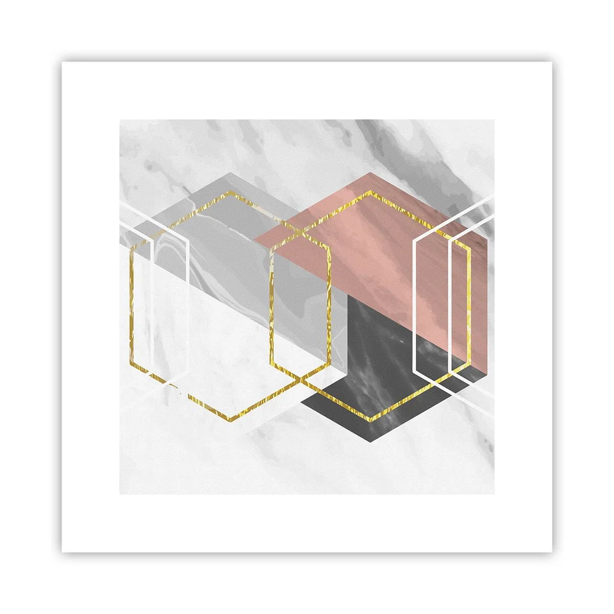 Poszter - Lánc kompozíciója - 30x30 cm