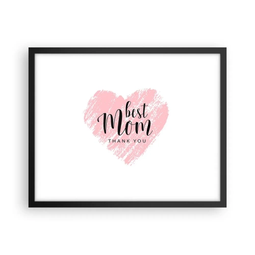 Poszter fehér keretben - Mindig a megfelelő pillanat - 50x40 cm