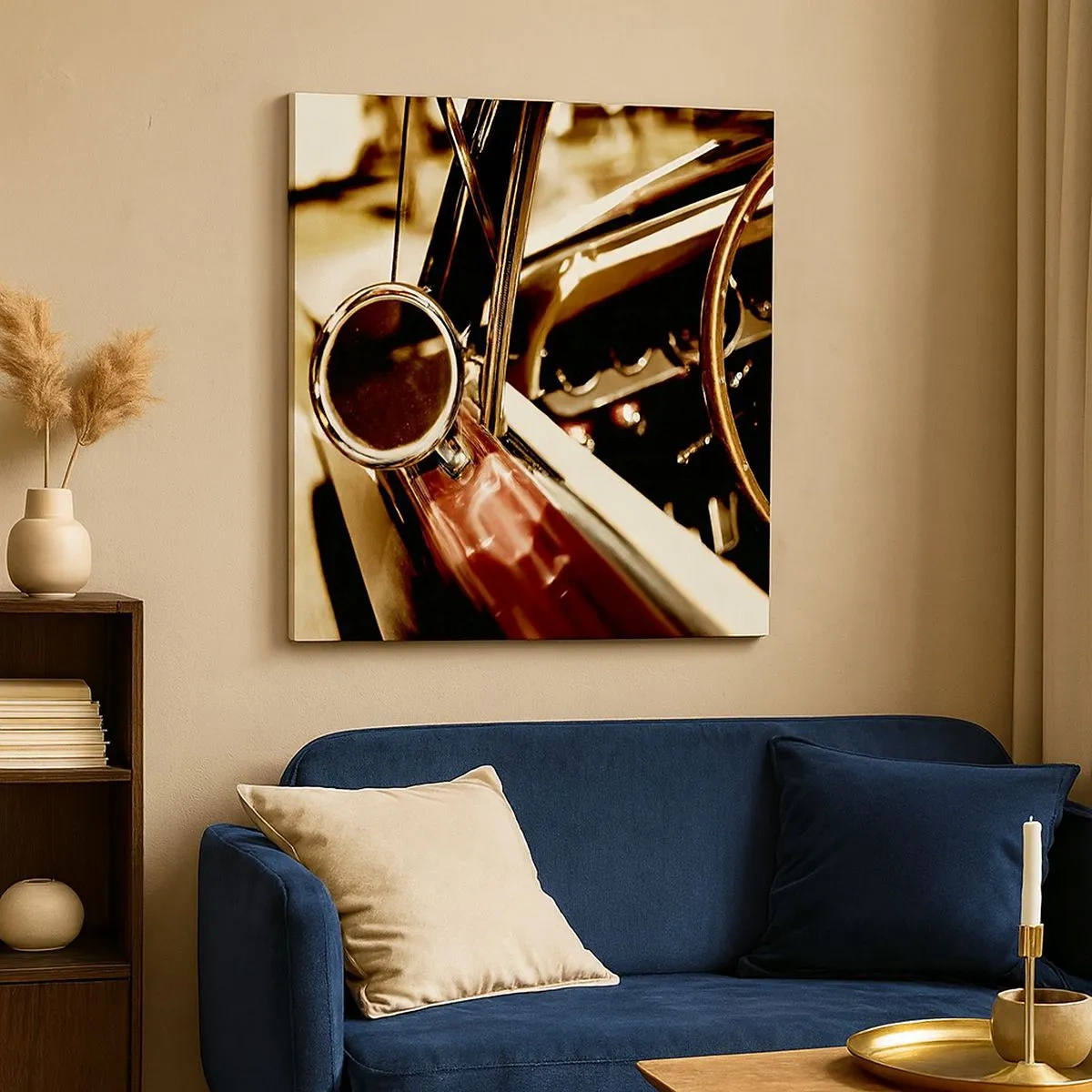 Vászonkép - Autó lélekkel - 30x30 cm