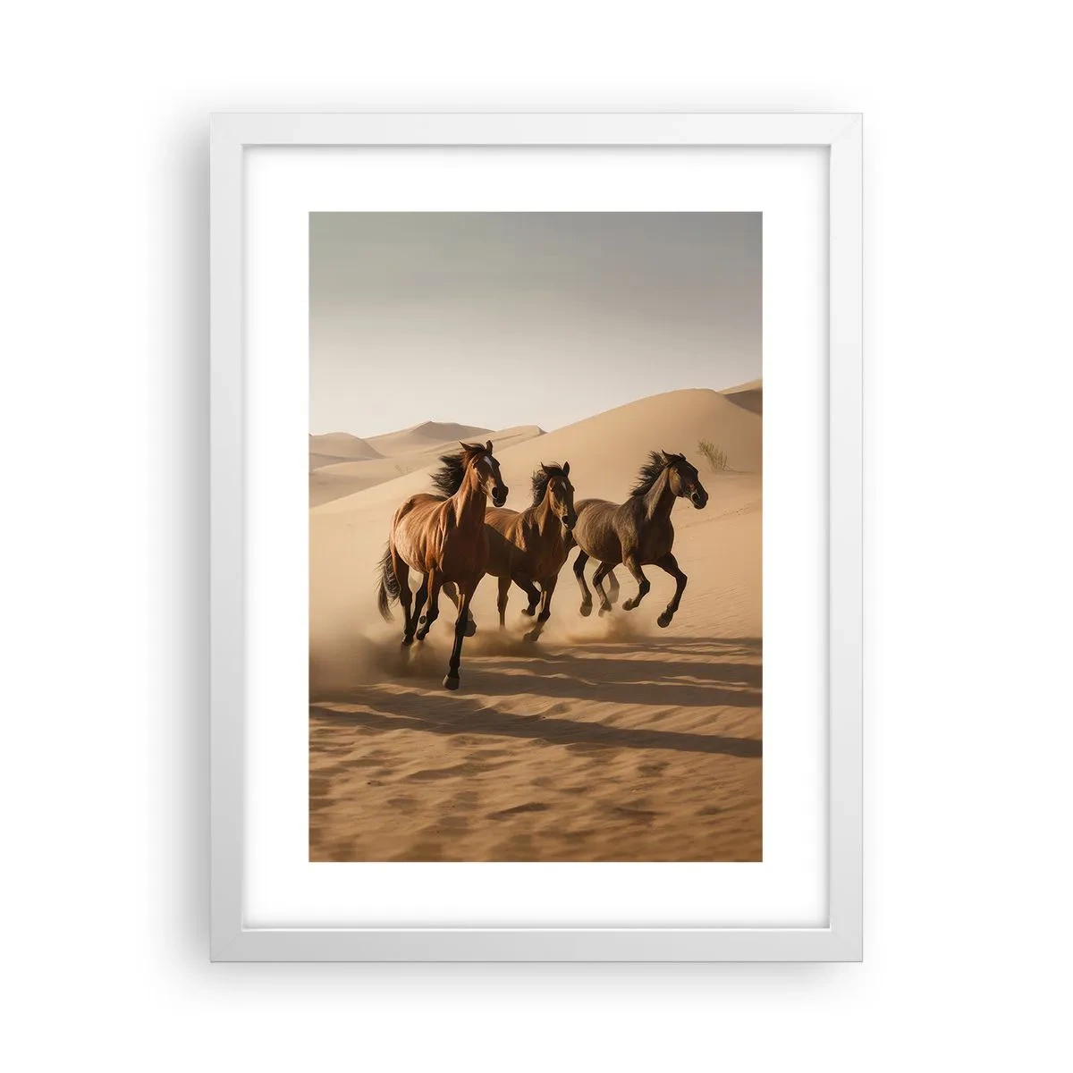 Poszter fekete keretben - Szabad, mint a szél - 30x40 cm