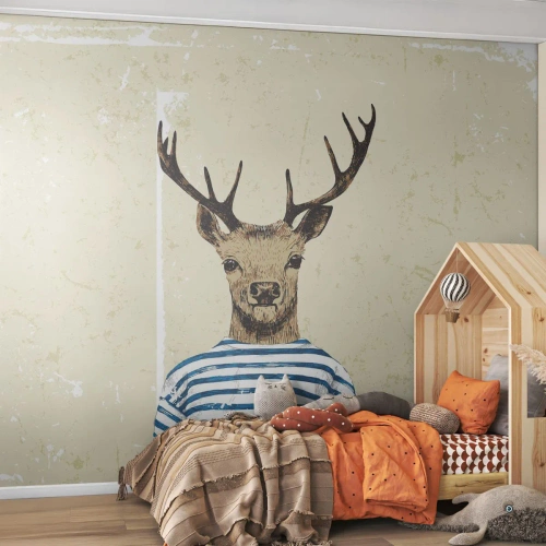 Fotótapéta Standard Eco - Mert szeretem a csíkos pólókat! - Absztrakció, Szarvas, Darab - 400x280 cm