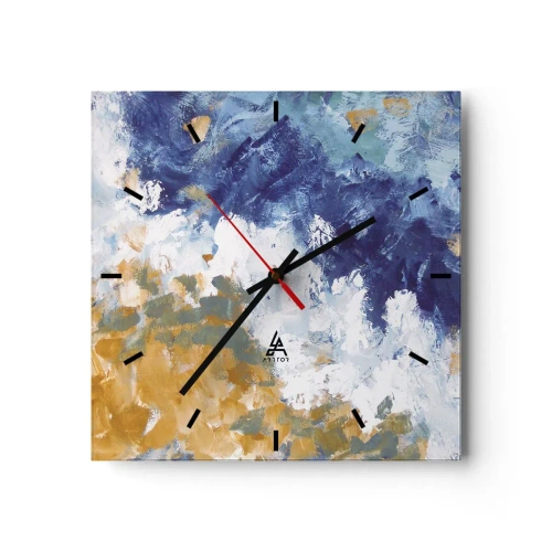 Falióra, Óra - Az elemek tánca - 30x30 cm