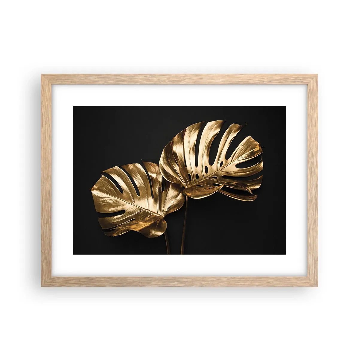 Poszter világos tölgy keretben - A természet kincsei - 40x30 cm