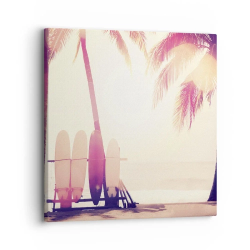 Vászonkép - Ez  remek nap lesz  - 30x30 cm