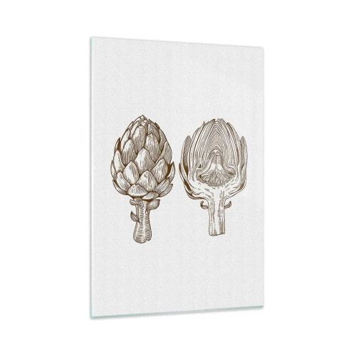 Üveg kép - Anatómia lecke - 80x120 cm