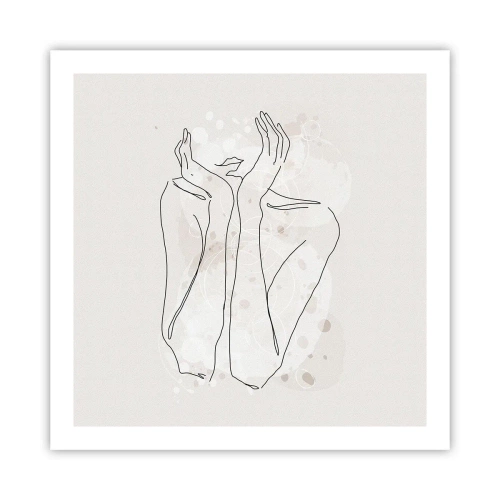 Poszter - Várva-várt pillanat - 60x60 cm