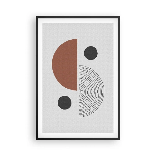 Poszter fehér keretben - A kerék tökéletessége - 61x91 cm