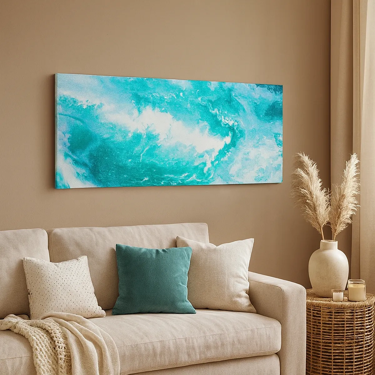 Vászonkép - Az elem magjában - 30x30 cm